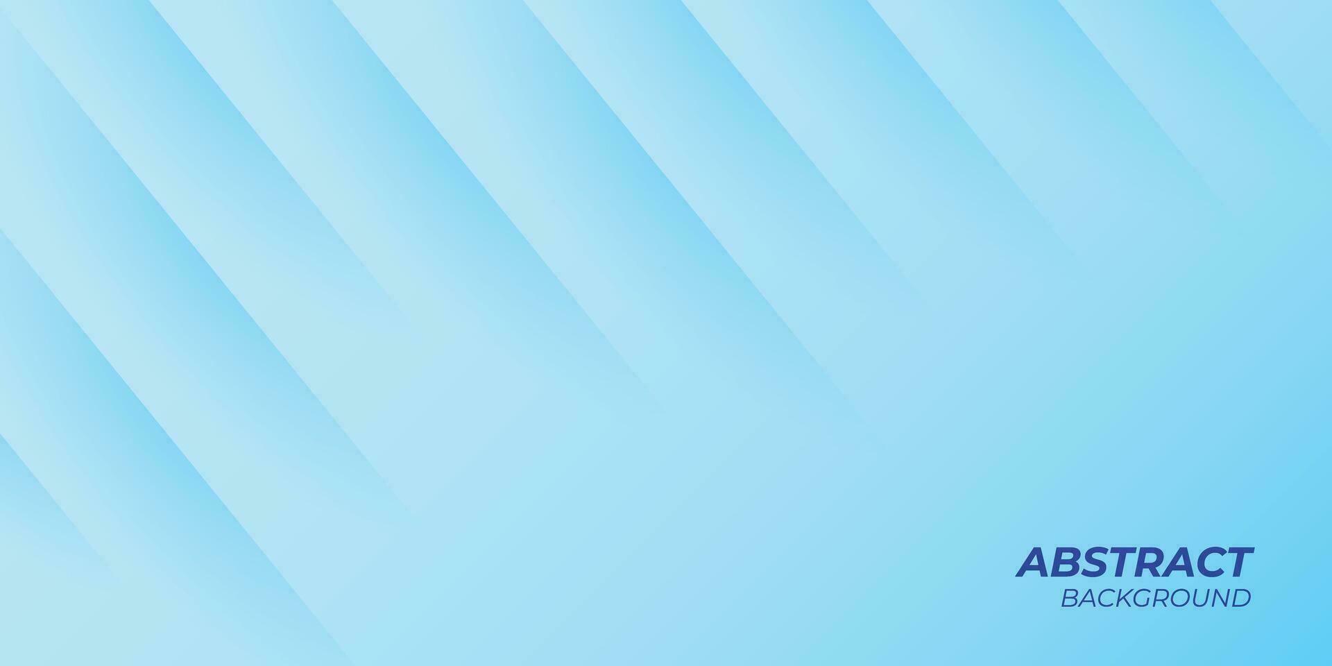 Abstract Elegant Blue Gradient Banner Background vector