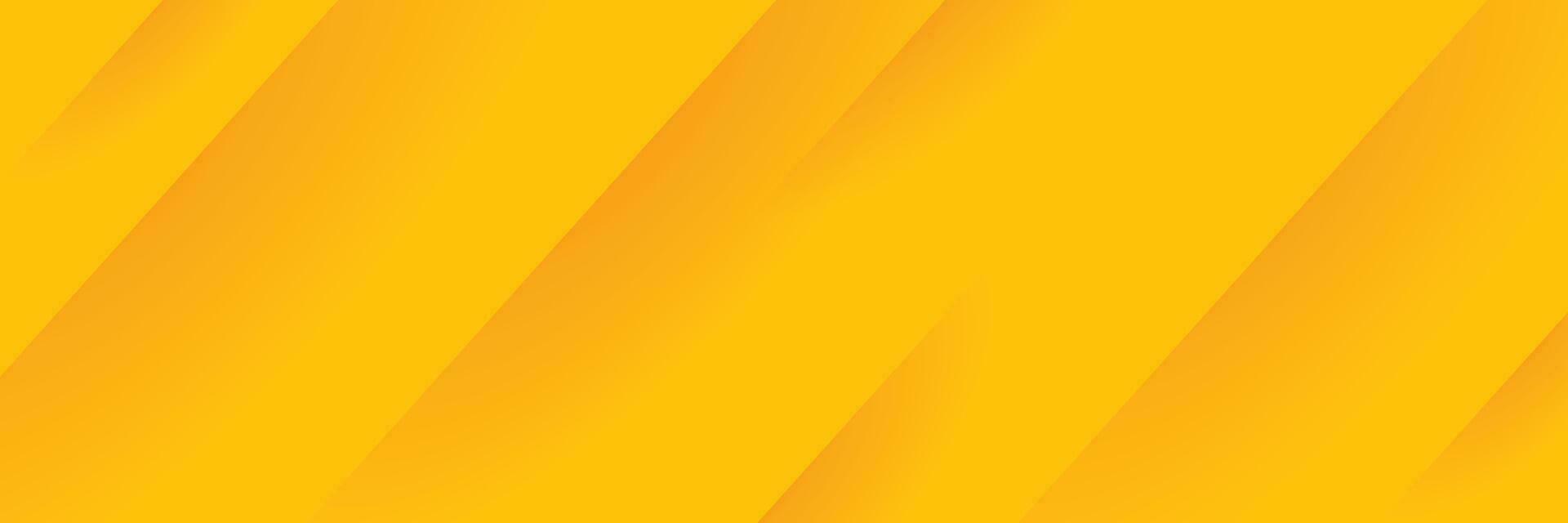 elegante amarillo naranja degradado bandera antecedentes vector