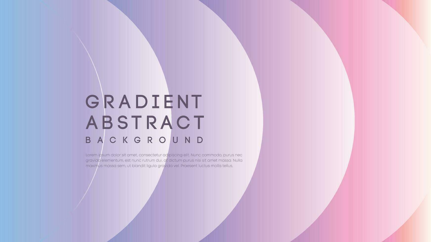 Circular Gradient Background With Faded Color iPhone Wallpaper Style Template Design vector