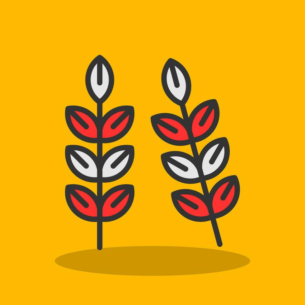 Wheat Vector Icon Design