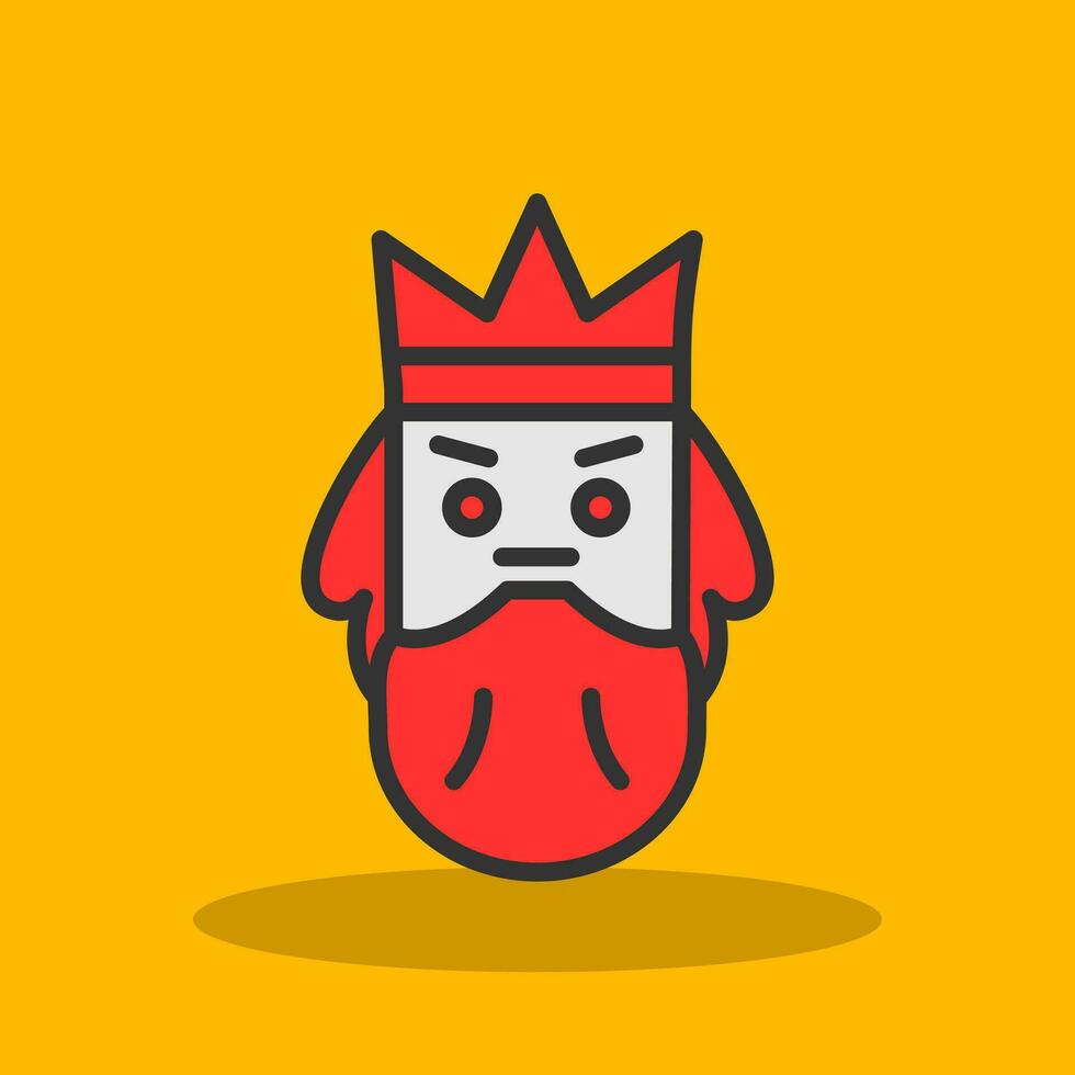 Poseidon Vector Icon Design