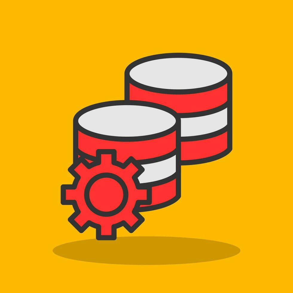 Data storage Vector Icon Design