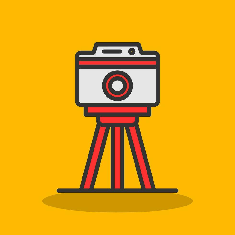 Tripod Vector Icon Design