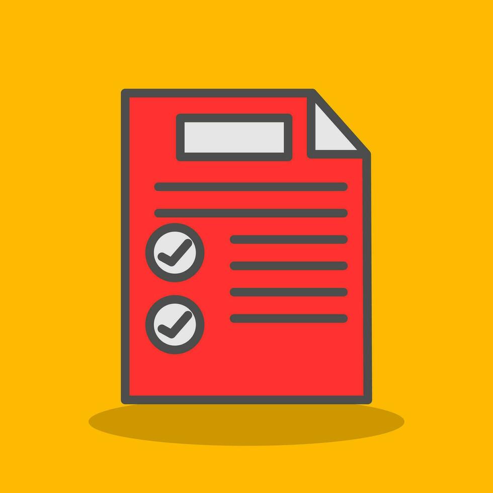 Document Vector Icon Design