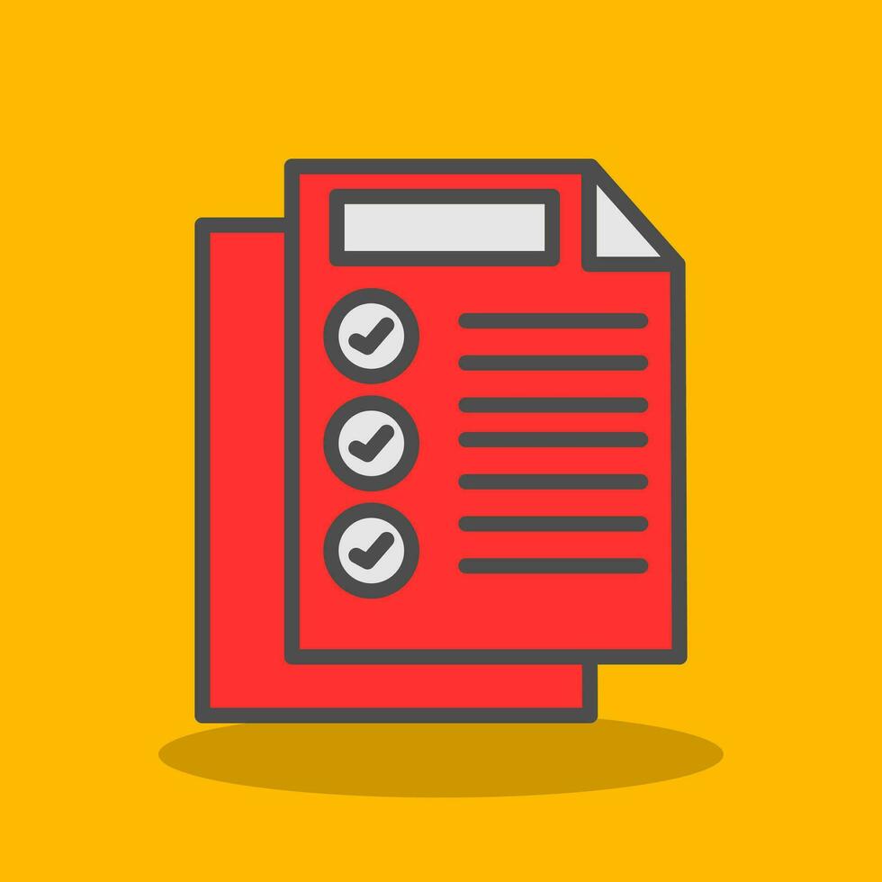 Files Vector Icon Design