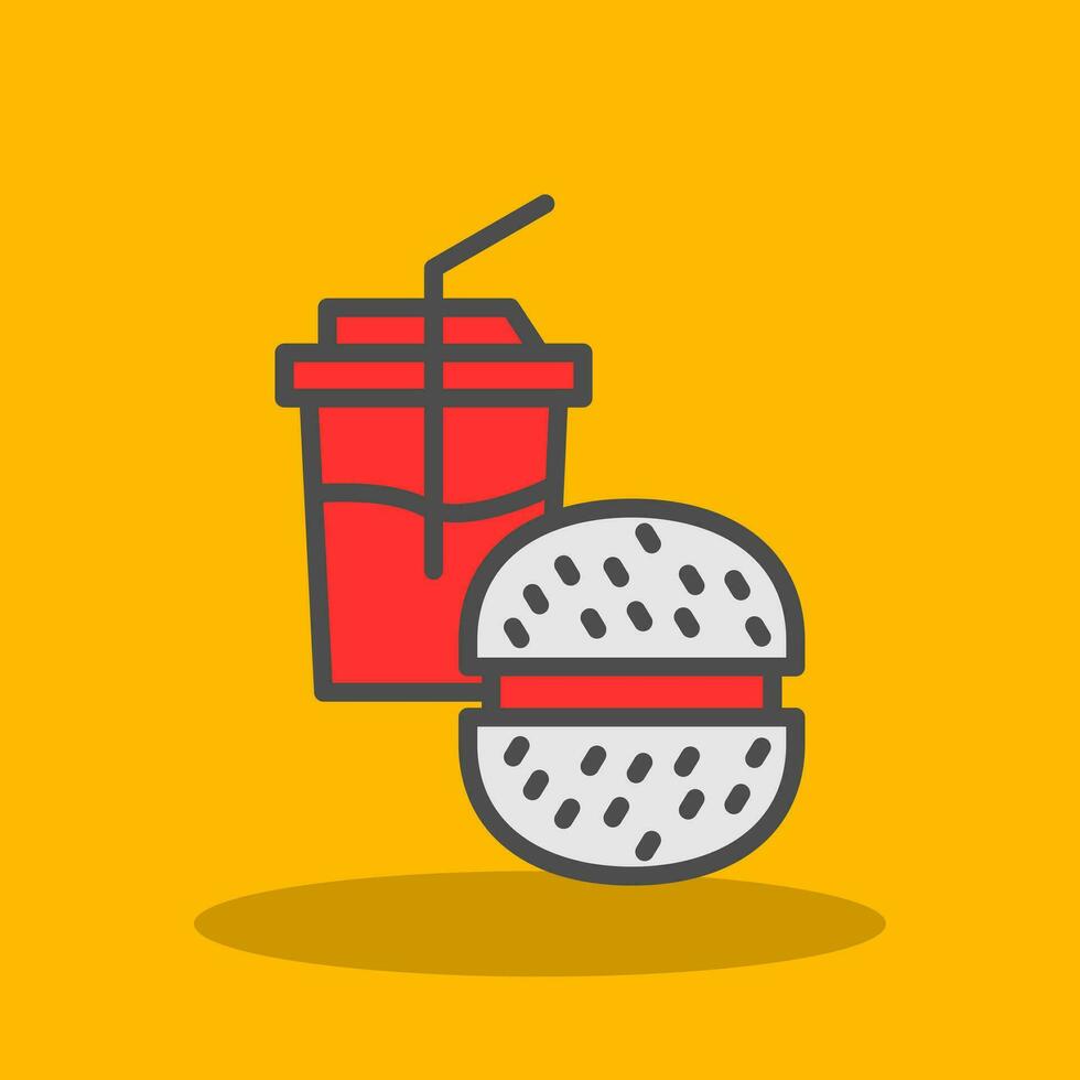 Fast food Vector Icon Design