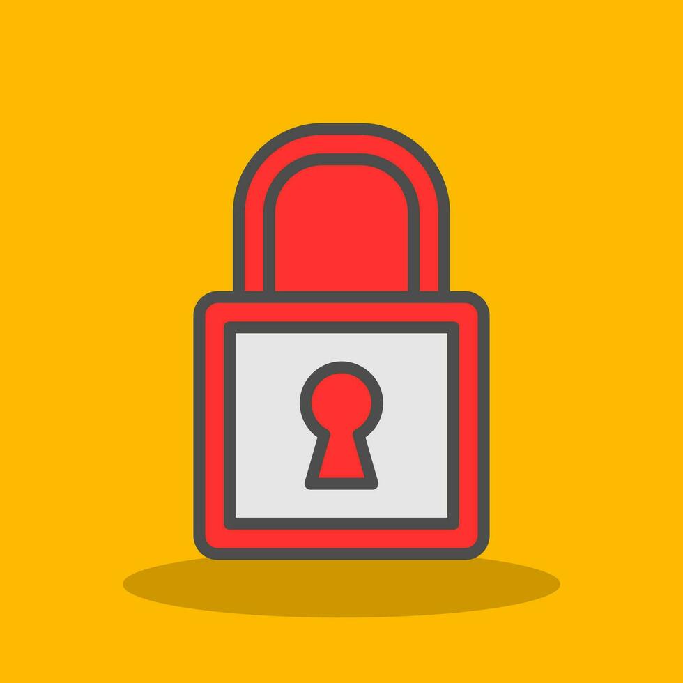 Padlock Vector Icon Design