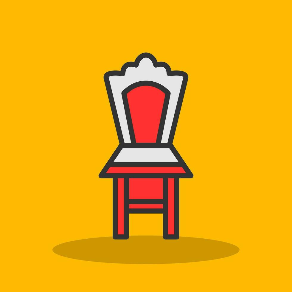 Chair Vector Icon Design