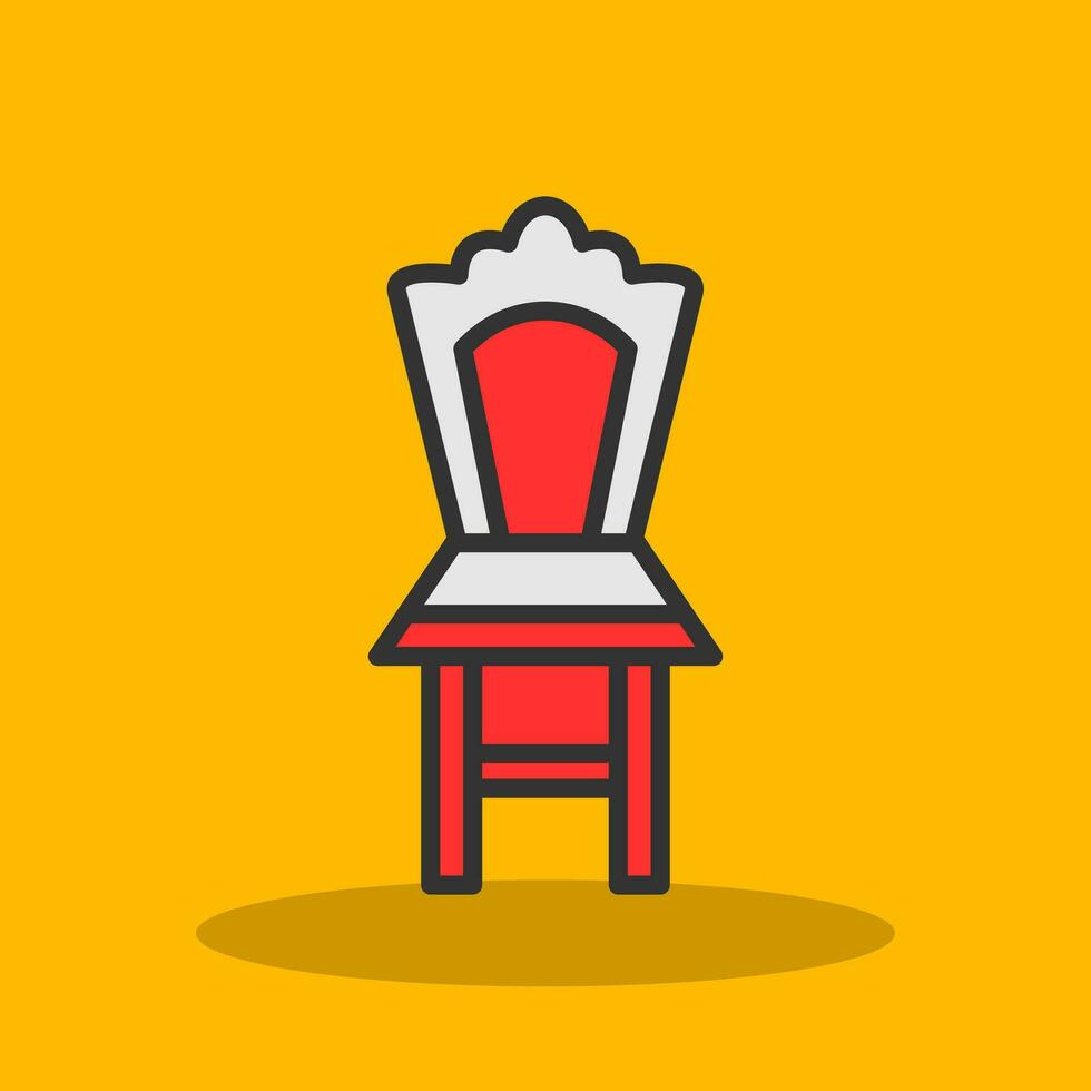 Chair Vector Icon Design