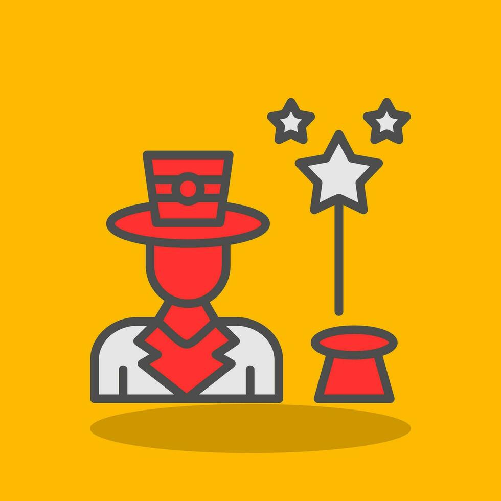 Magician Vector Icon Design