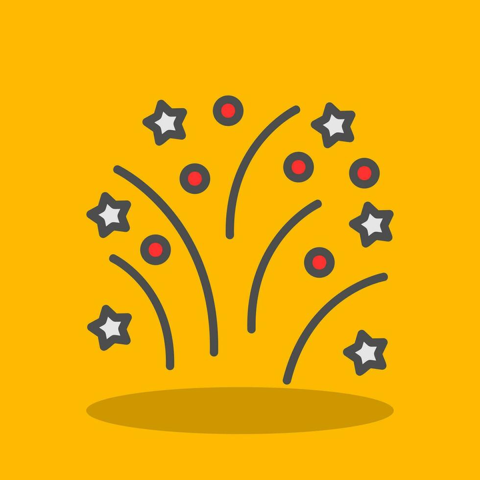 Fireworks Vector Icon Design