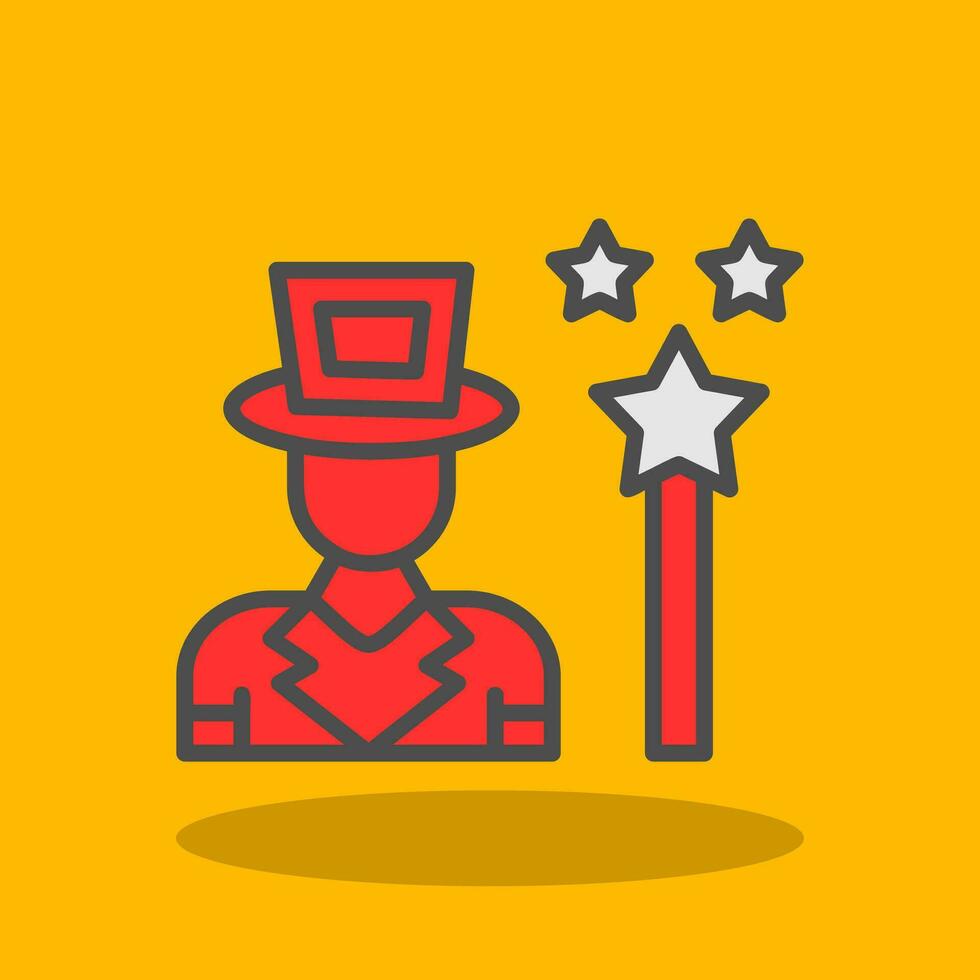 Magician Vector Icon Design