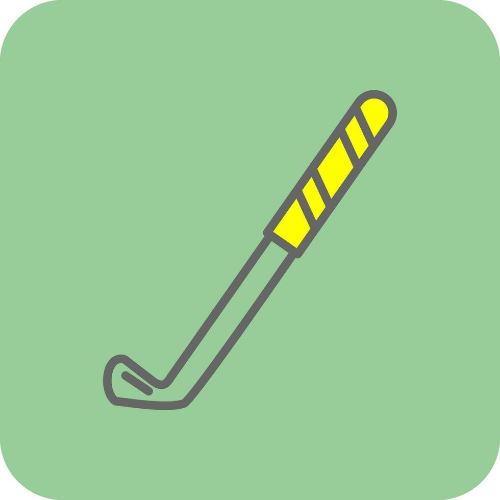 Golf stick Vector Icon Design