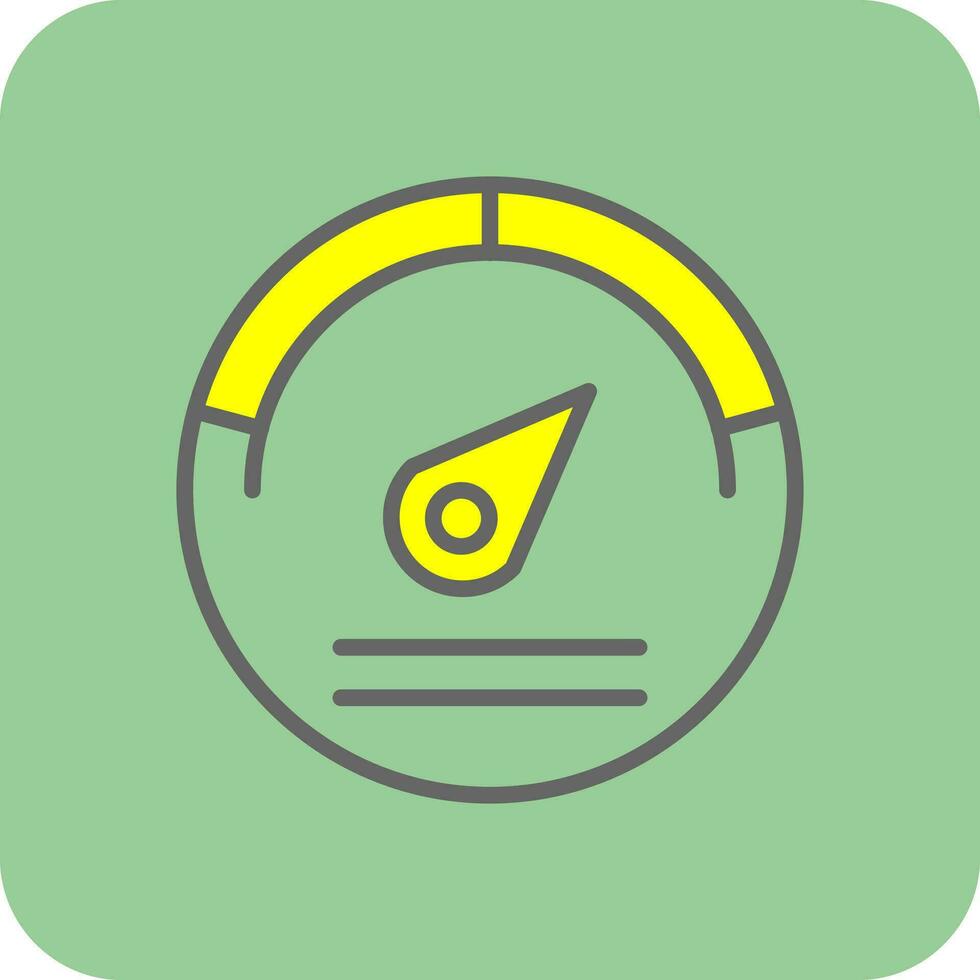 Meter Vector Icon Design