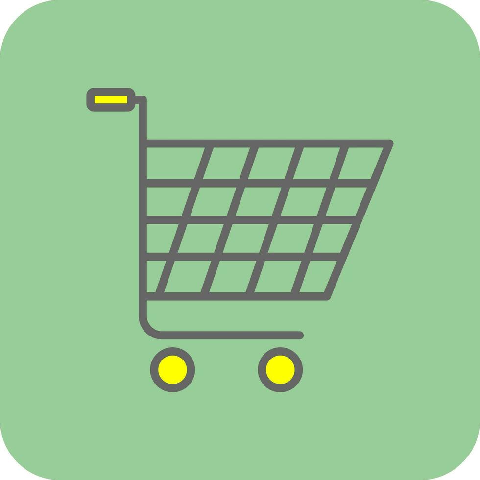 Trolley Vector Icon Design