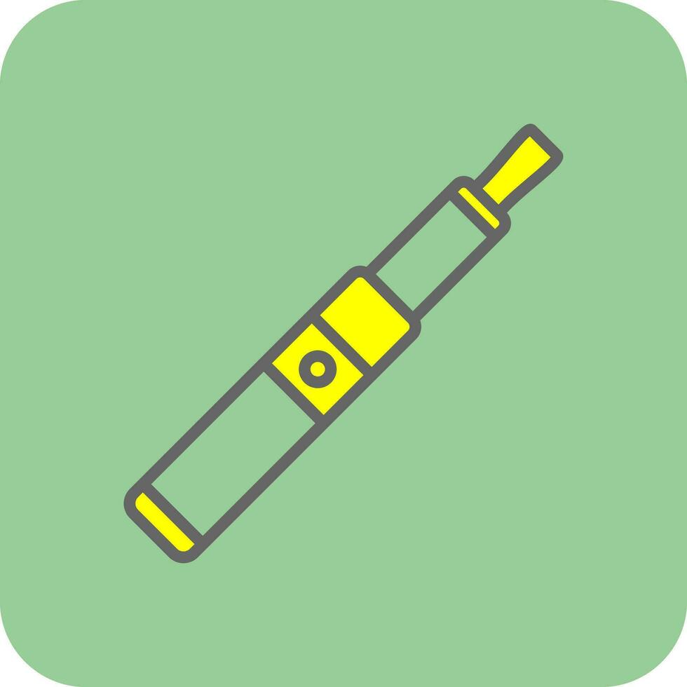 Electronic cigarette Vector Icon Design
