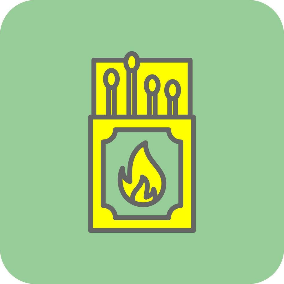 Matches Vector Icon Design