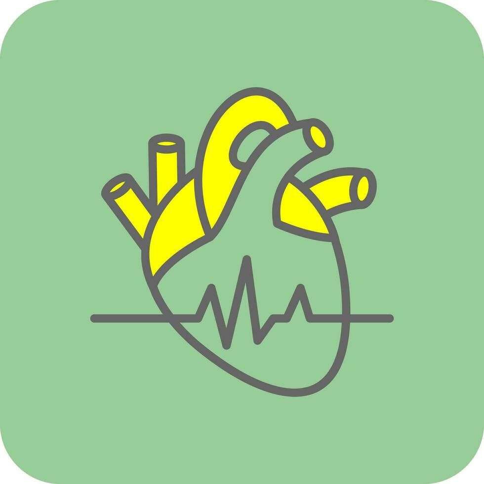 Heart rate Vector Icon Design