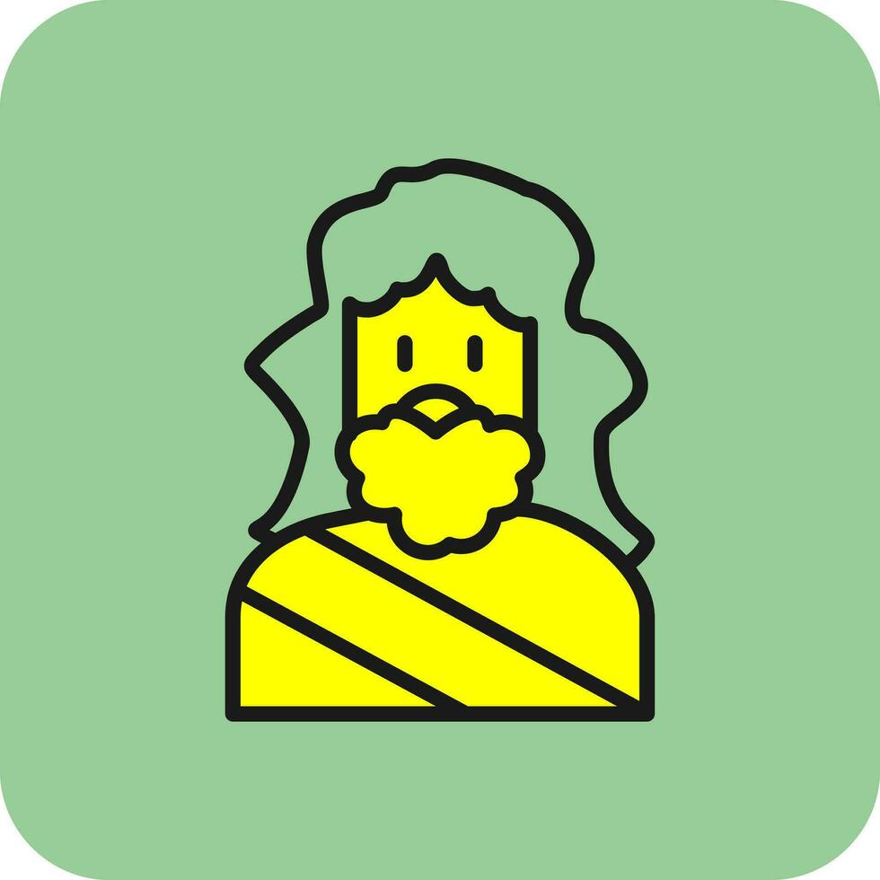 Zeus Vector Icon Design