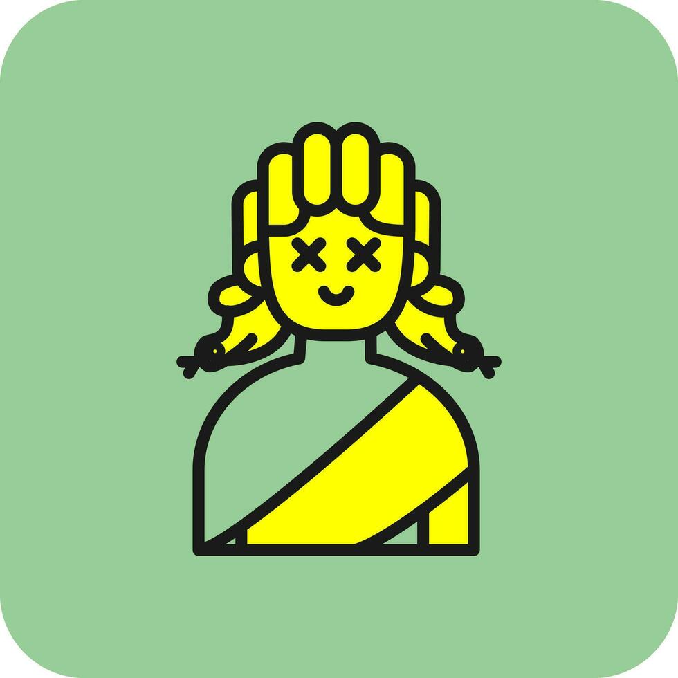 Medusa Vector Icon Design
