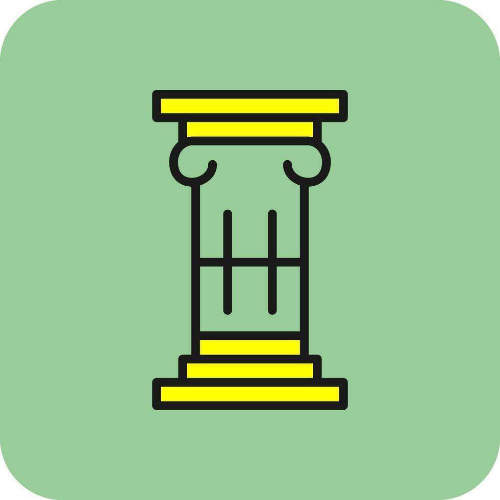 Column Vector Icon Design