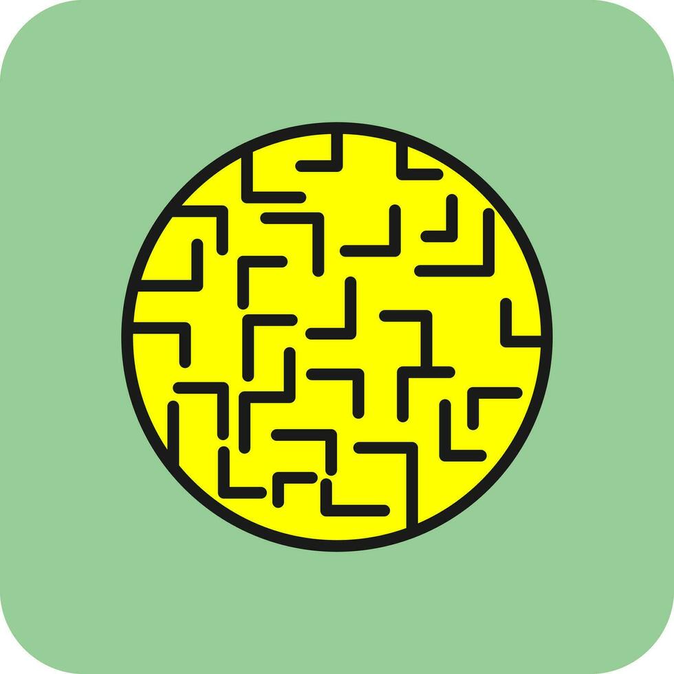 Labyrinth Vector Icon Design