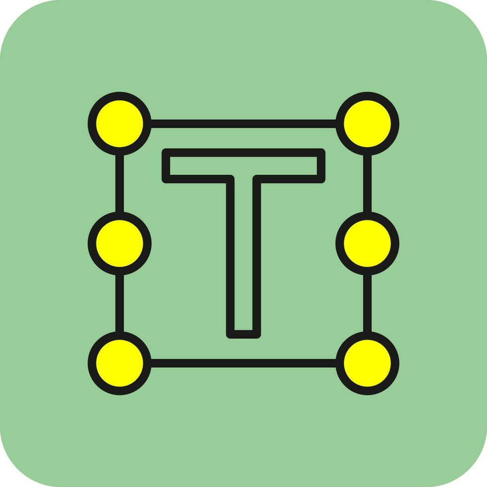 Typography Vector Icon Design