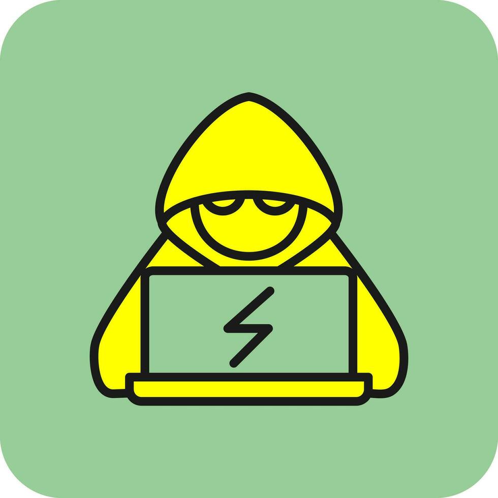 Hacker Vector Icon Design