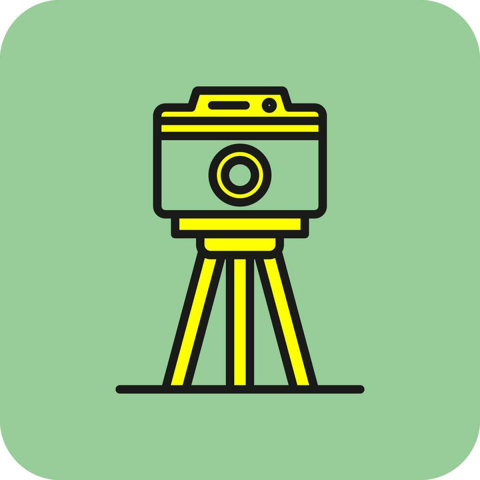 Tripod Vector Icon Design