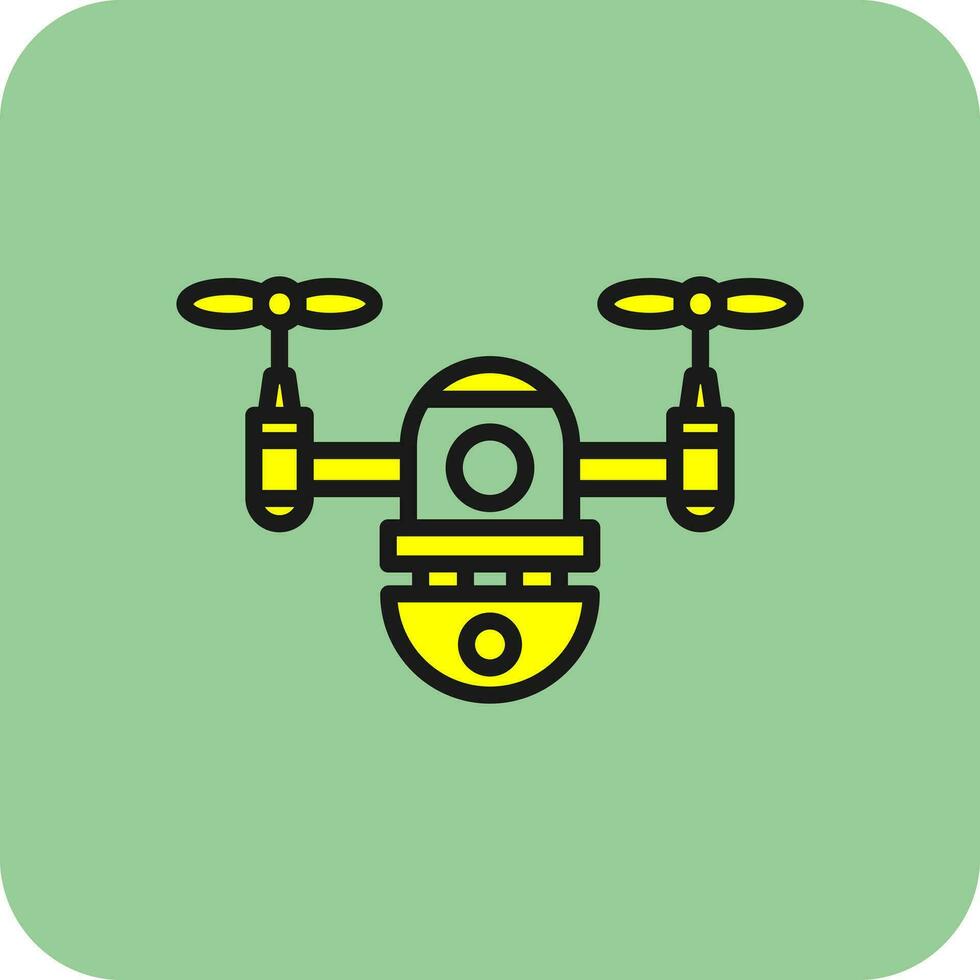 Drone Vector Icon Design