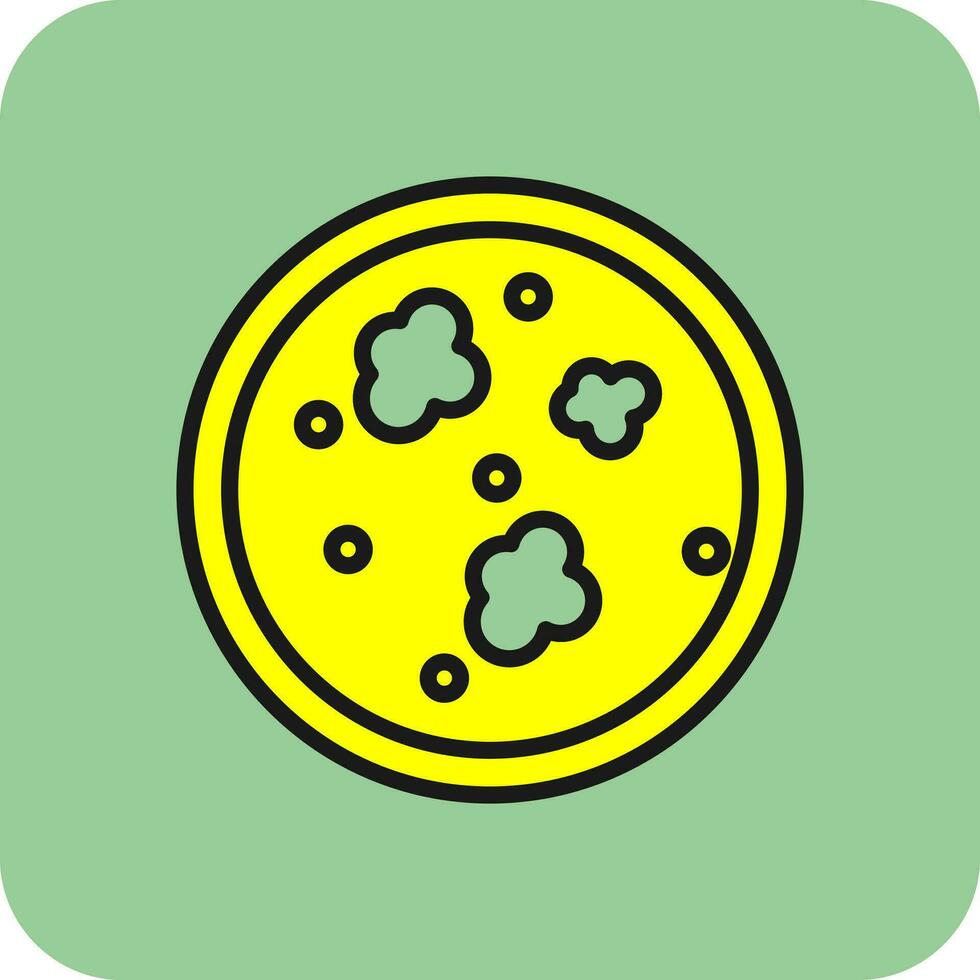 Petri dish Vector Icon Design