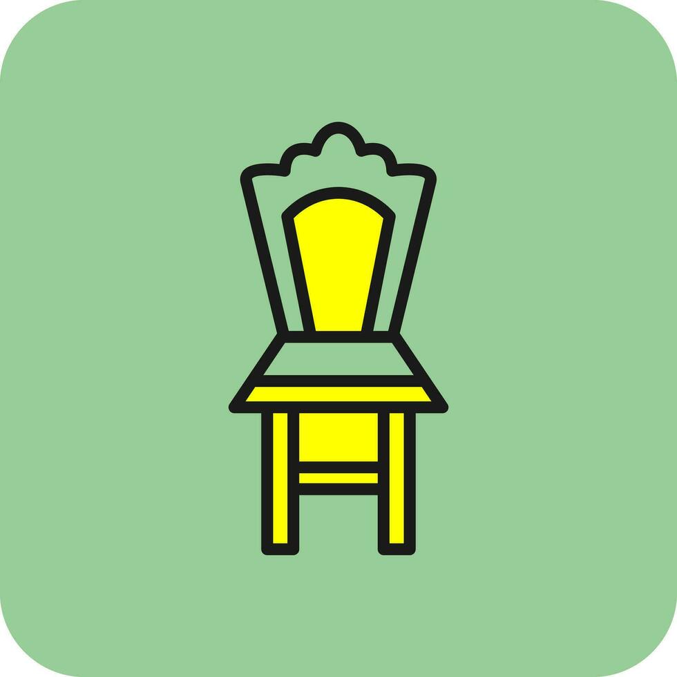 Chair Vector Icon Design