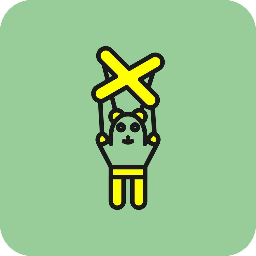 Puppet Vector Icon Design