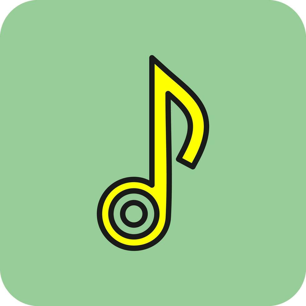 Quaver Vector Icon Design