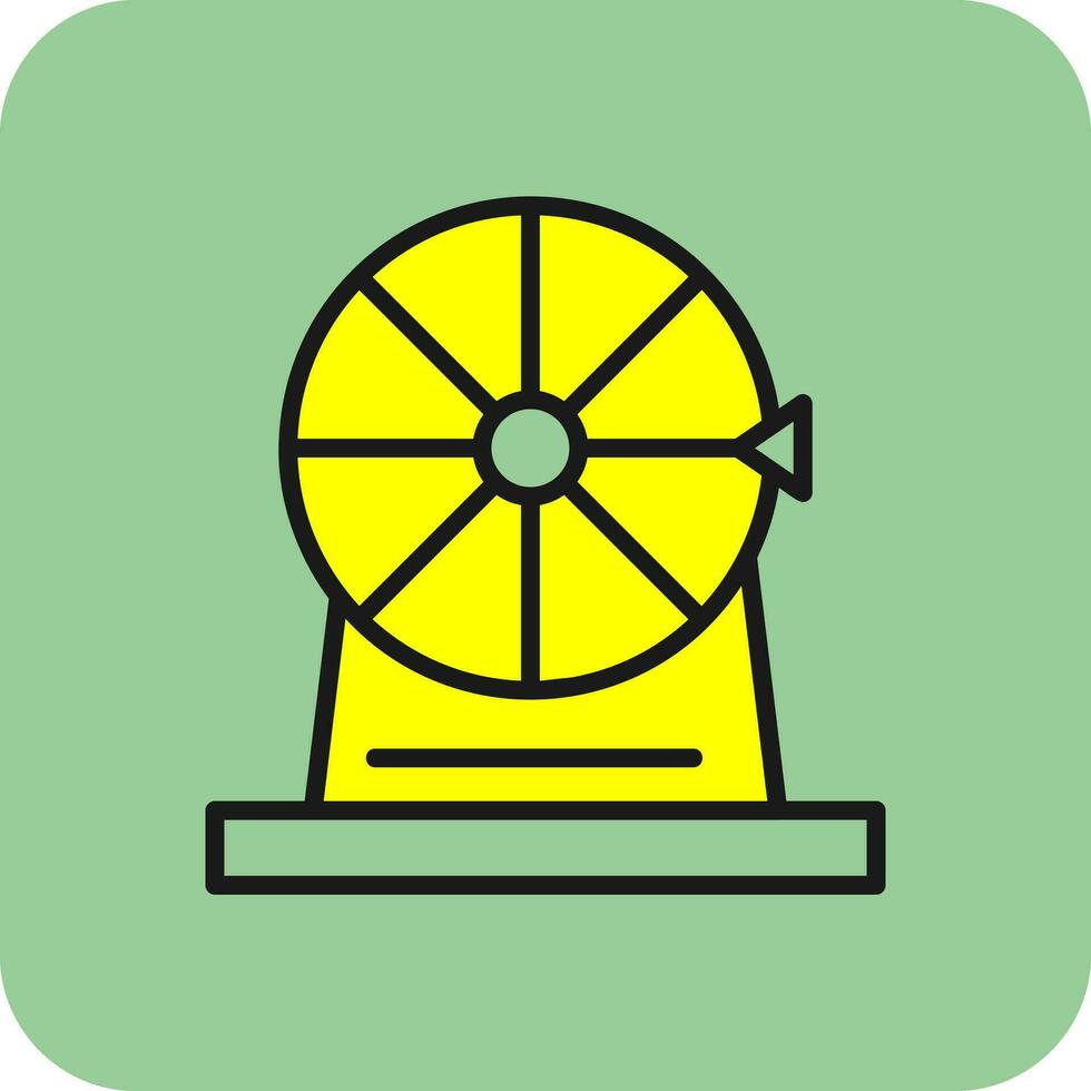 Wheel of fortune Vector Icon Design