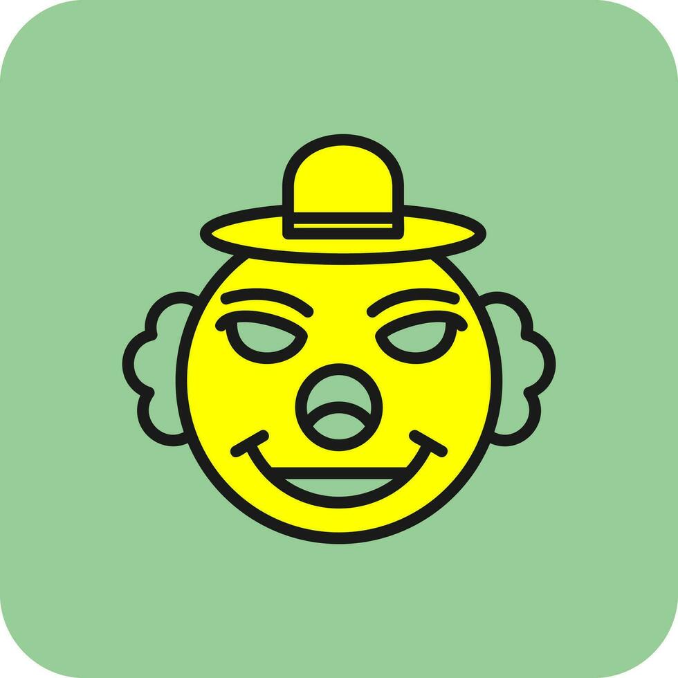 Clown Vector Icon Design