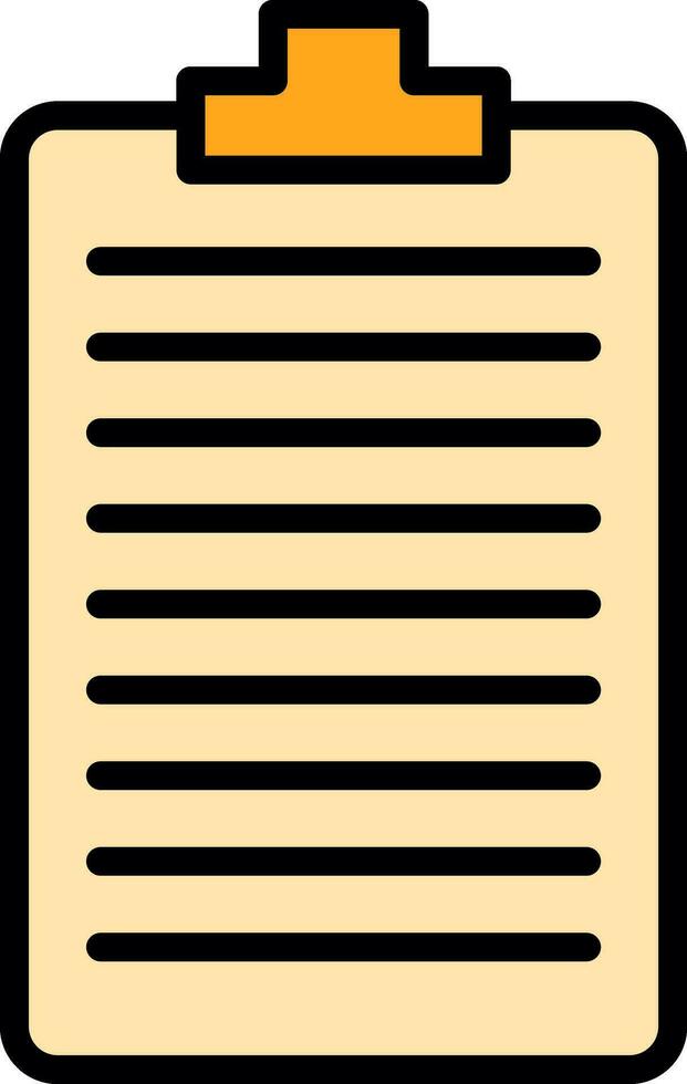 Clipboard Vector Icon Design