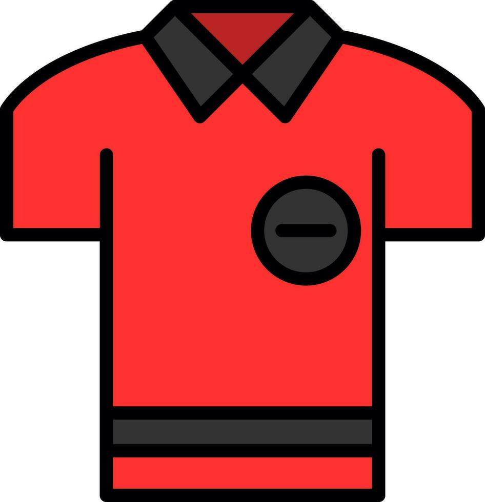 diseño de icono de vector de camisa de polo