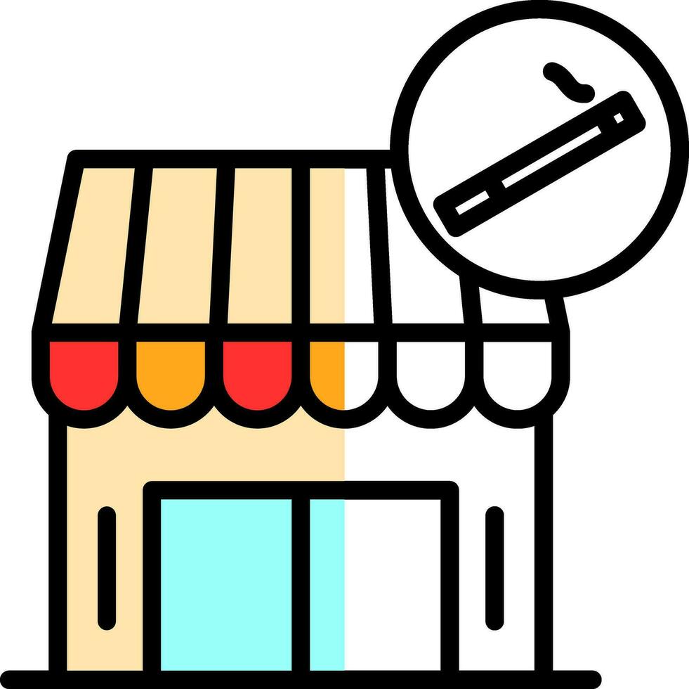 diseño de icono de vector de tienda