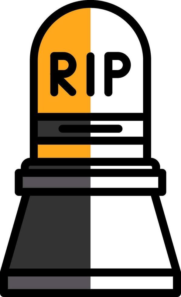 Rip Vector Icon Design