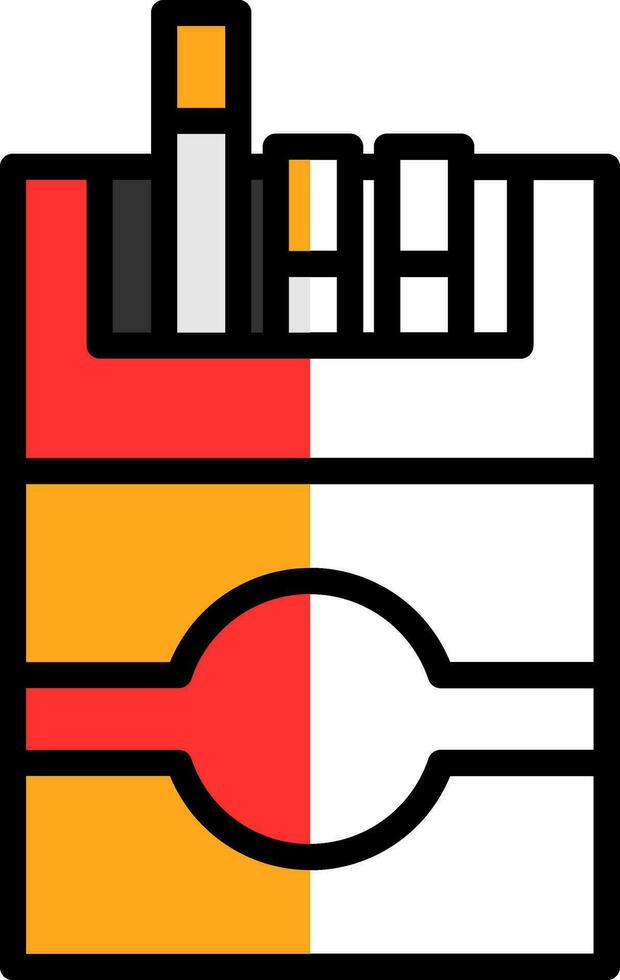 Cigarette Vector Icon Design