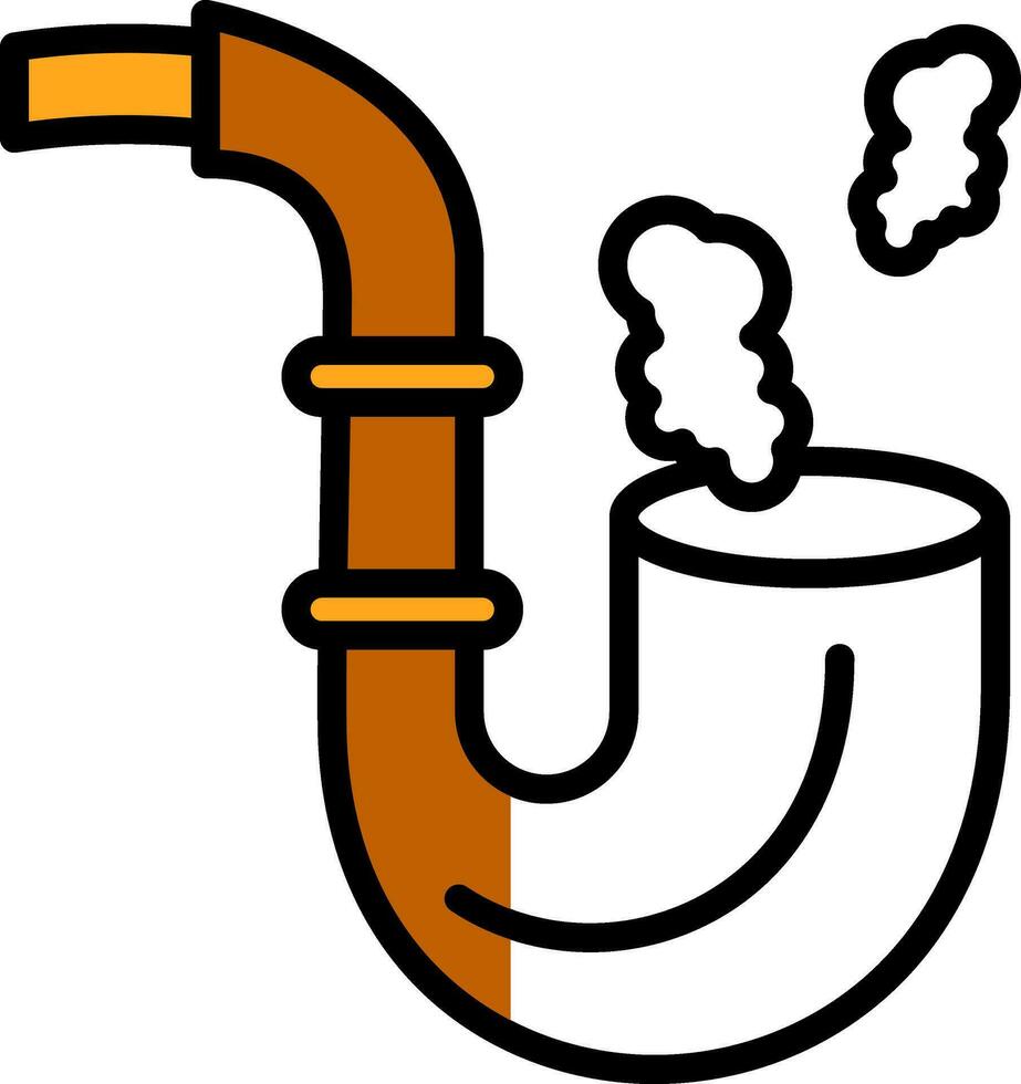 Electronic pipe Vector Icon Design