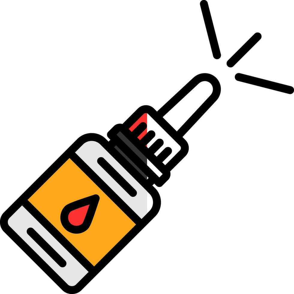 Nasal spray Vector Icon Design