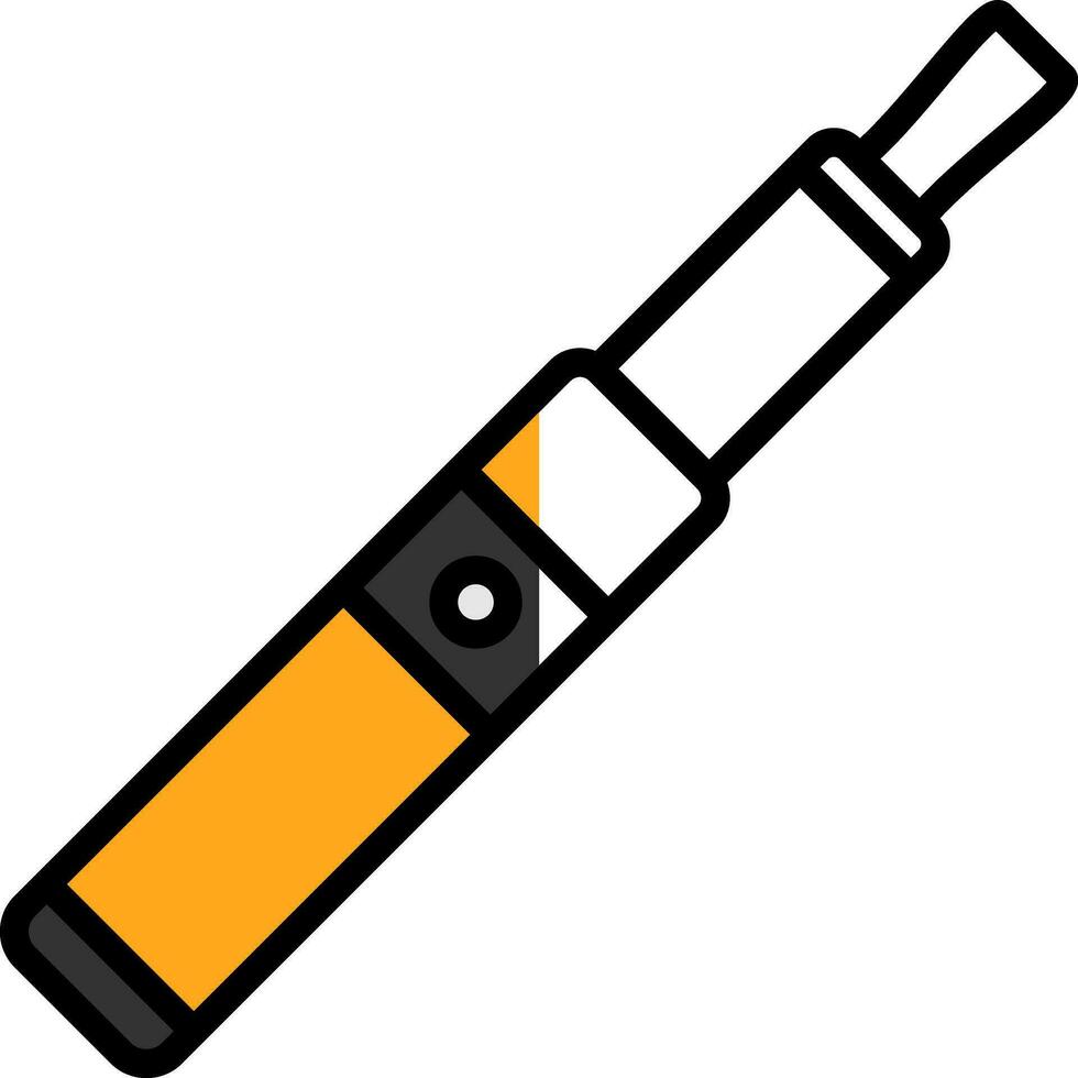 Electronic cigarette Vector Icon Design