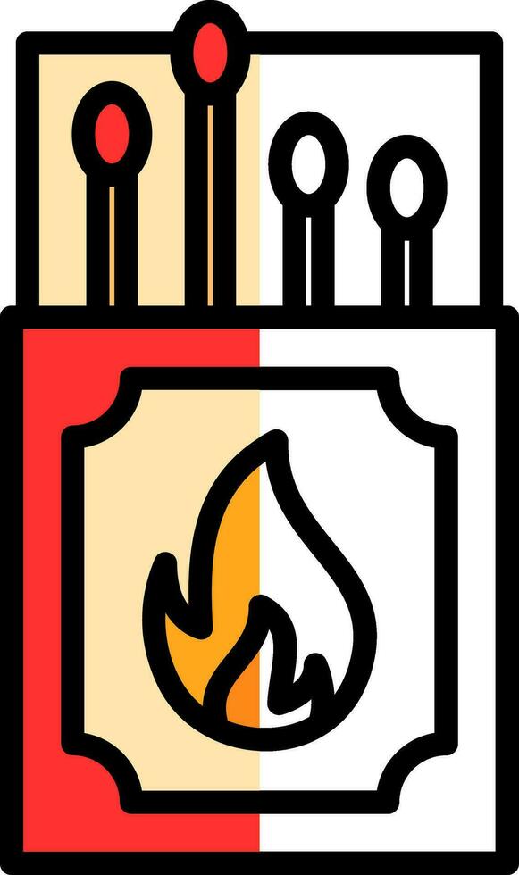 Matches Vector Icon Design