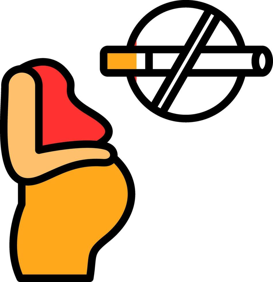 Pregnant Vector Icon Design