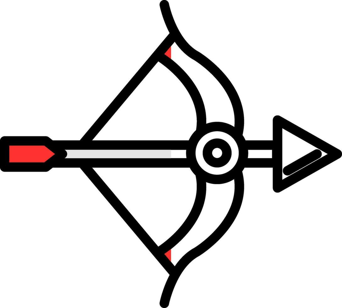 arco vector icono diseño