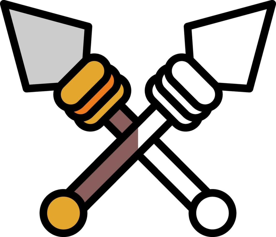 Spear Vector Icon Design