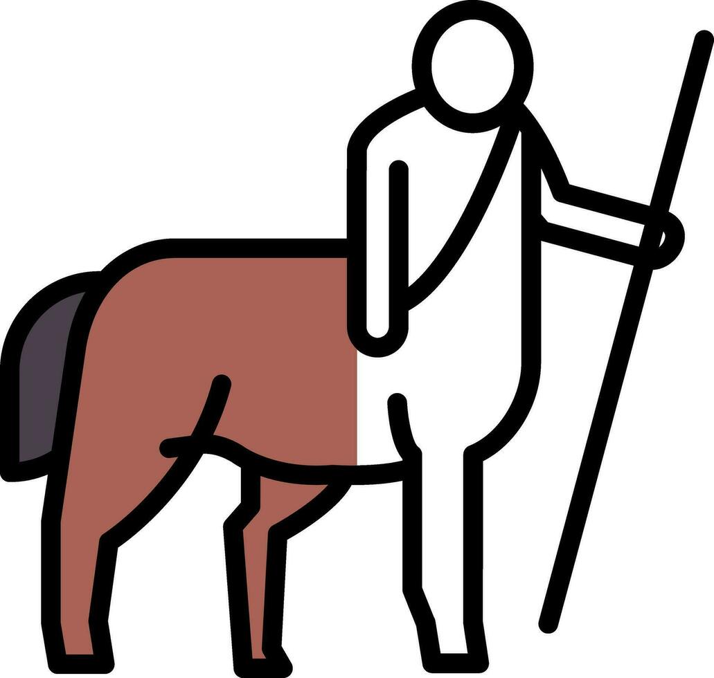 Centaur Vector Icon Design
