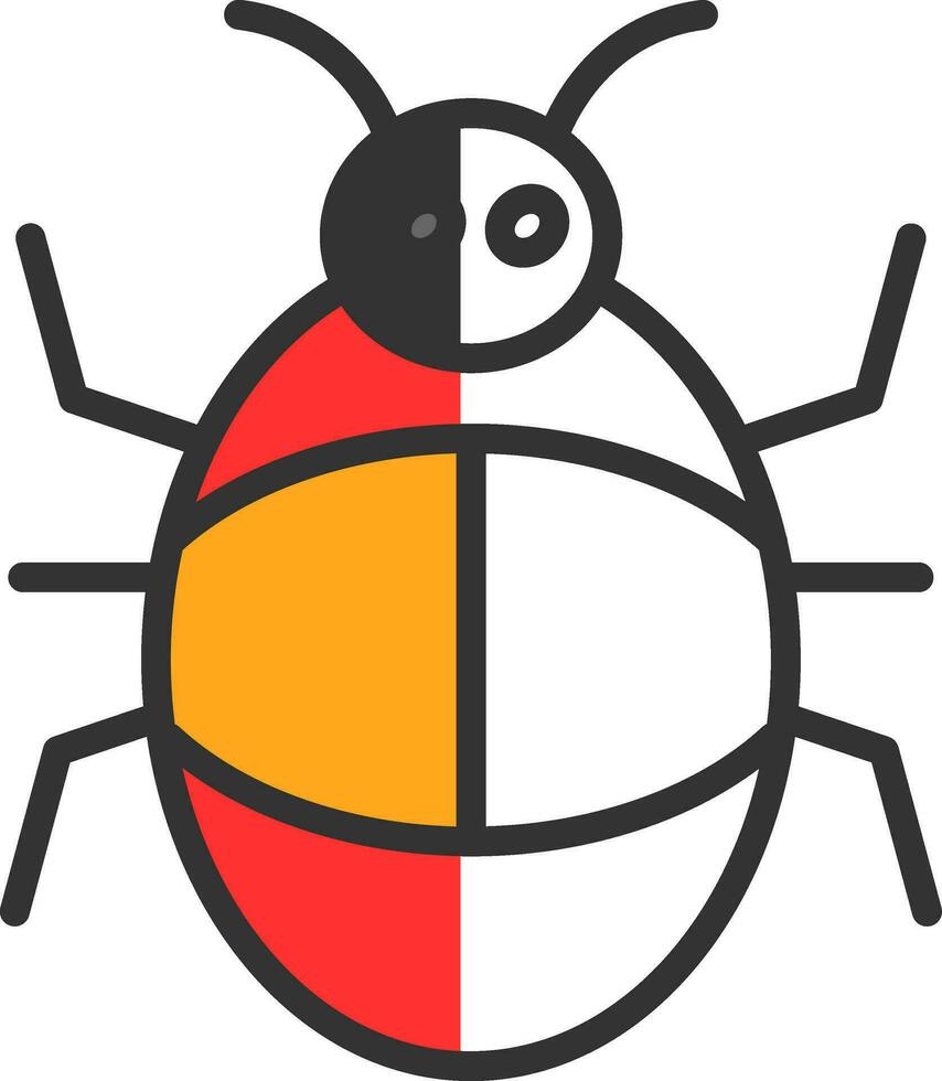 Bug Vector Icon Design